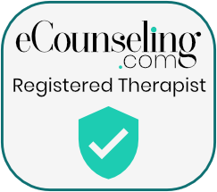 e-Counseling.com Registered Therapist logo