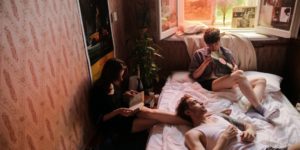 people together on a mattress