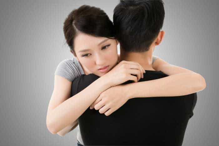 couple making up