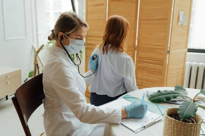checkup by doctor for Vagus nerve damage