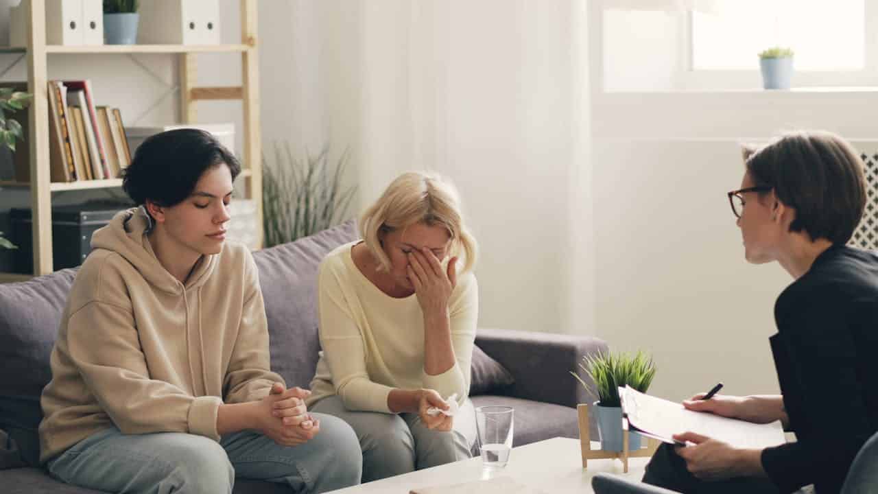 family therapy session
