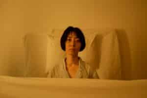 sleepy woman