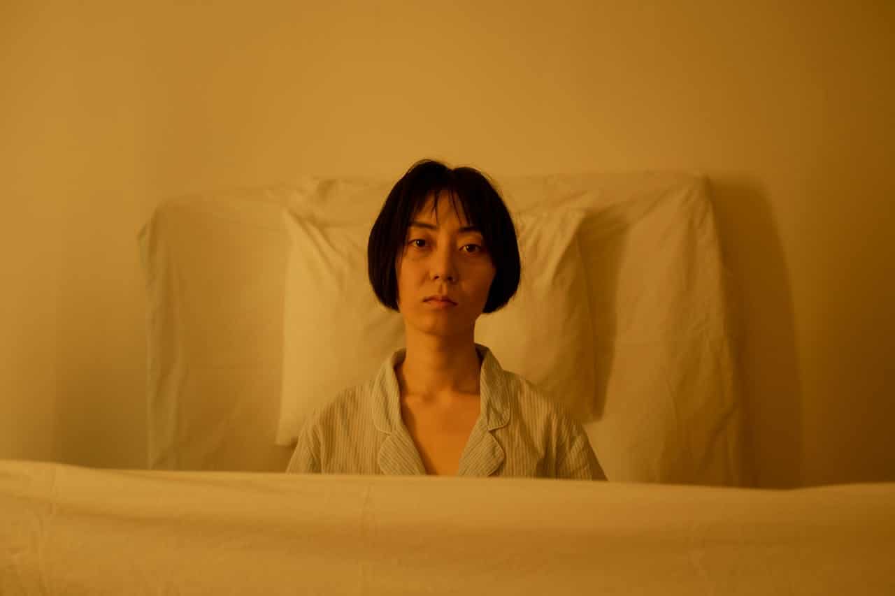 sleepy woman