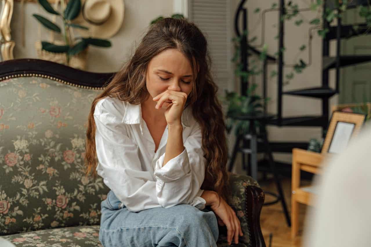 woman in therapy